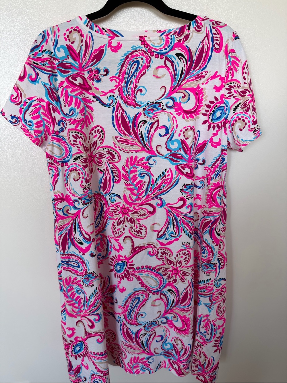 LILLY PULITZER Cody Short Sleeve Dress in Coconut Flitting About - Picture 4 of 4